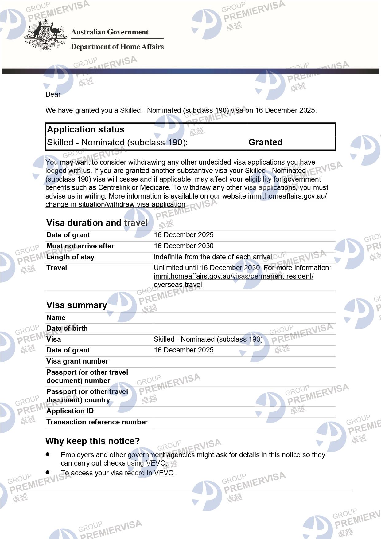 澳洲190州担保技术移民案例|2025/12|配图1